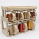 7 jars spice rack