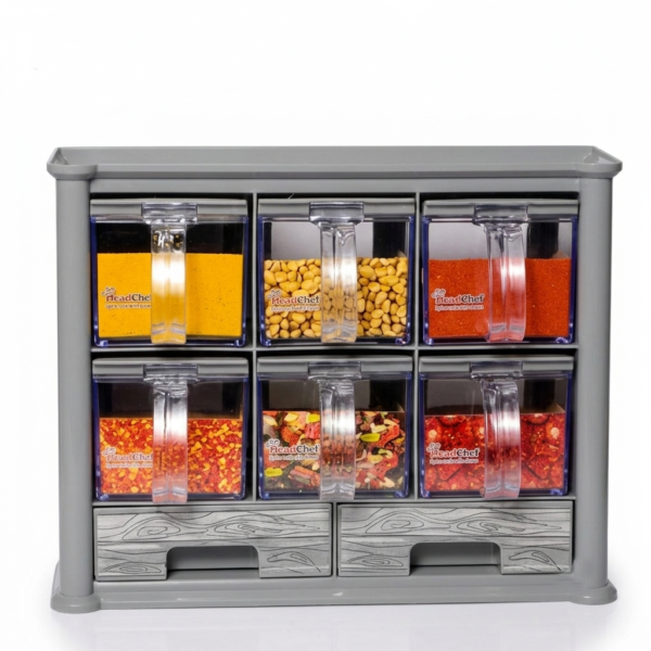 Head Chef Kitchen Spice Rack with Drawer