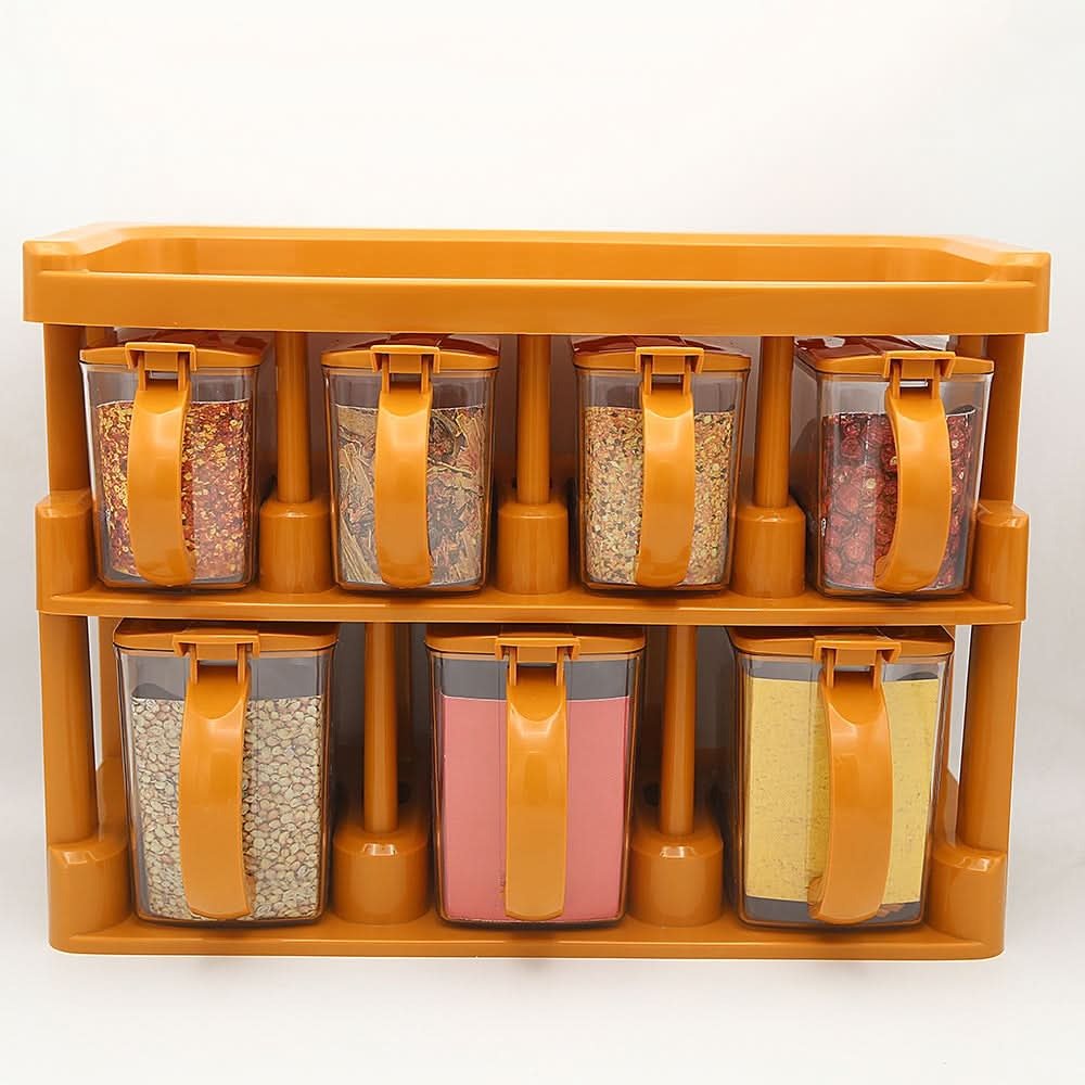 Master Chef Spice Rack With 7 Spice Jars - Image 5