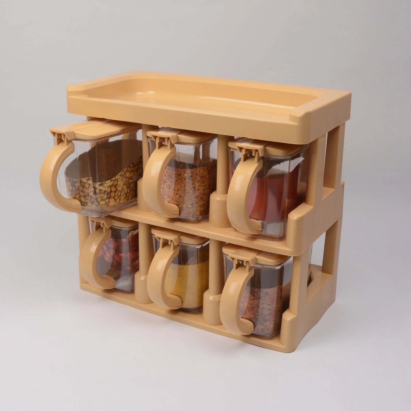 Master Chef Spice Rack Masala Box 6 Pcs Set - Image 2