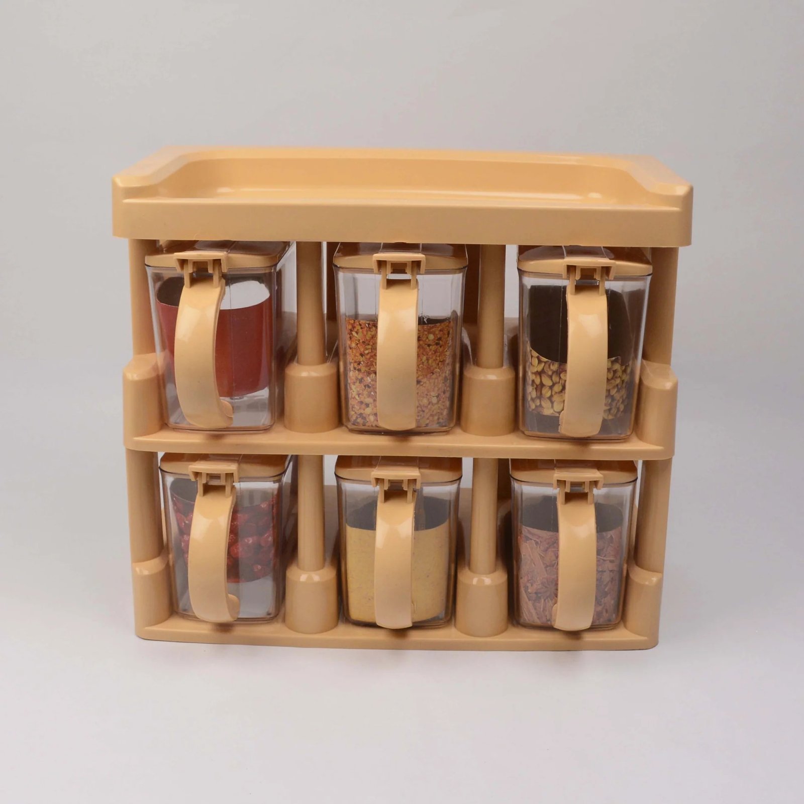 Master Chef Spice Rack Masala Box 6 Pcs Set