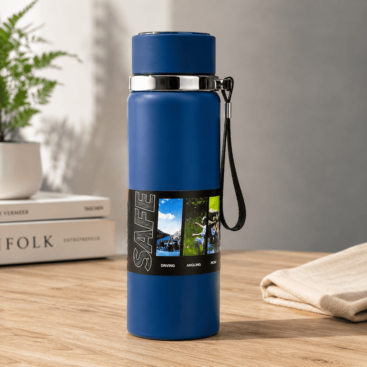 Insulated Stainless Steel Water Bottle with Temperature Display – 800ml - Image 8