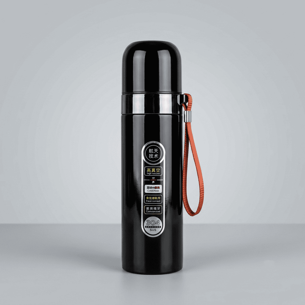 Double Wall Stainless Steel Tea Vacuum Flask – Hot & Cold Insulated Water Bottle - Image 3