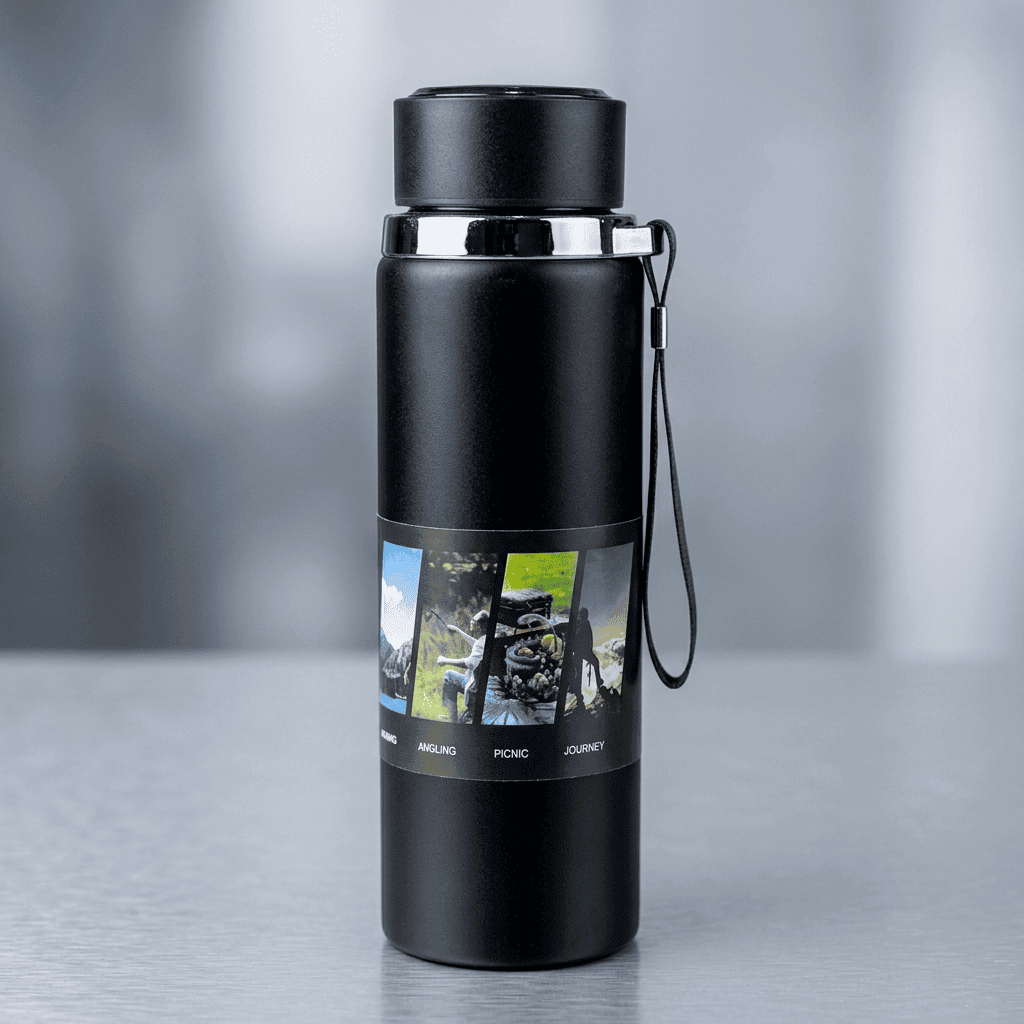 Insulated Stainless Steel Water Bottle with Temperature Display – 800ml - Image 6