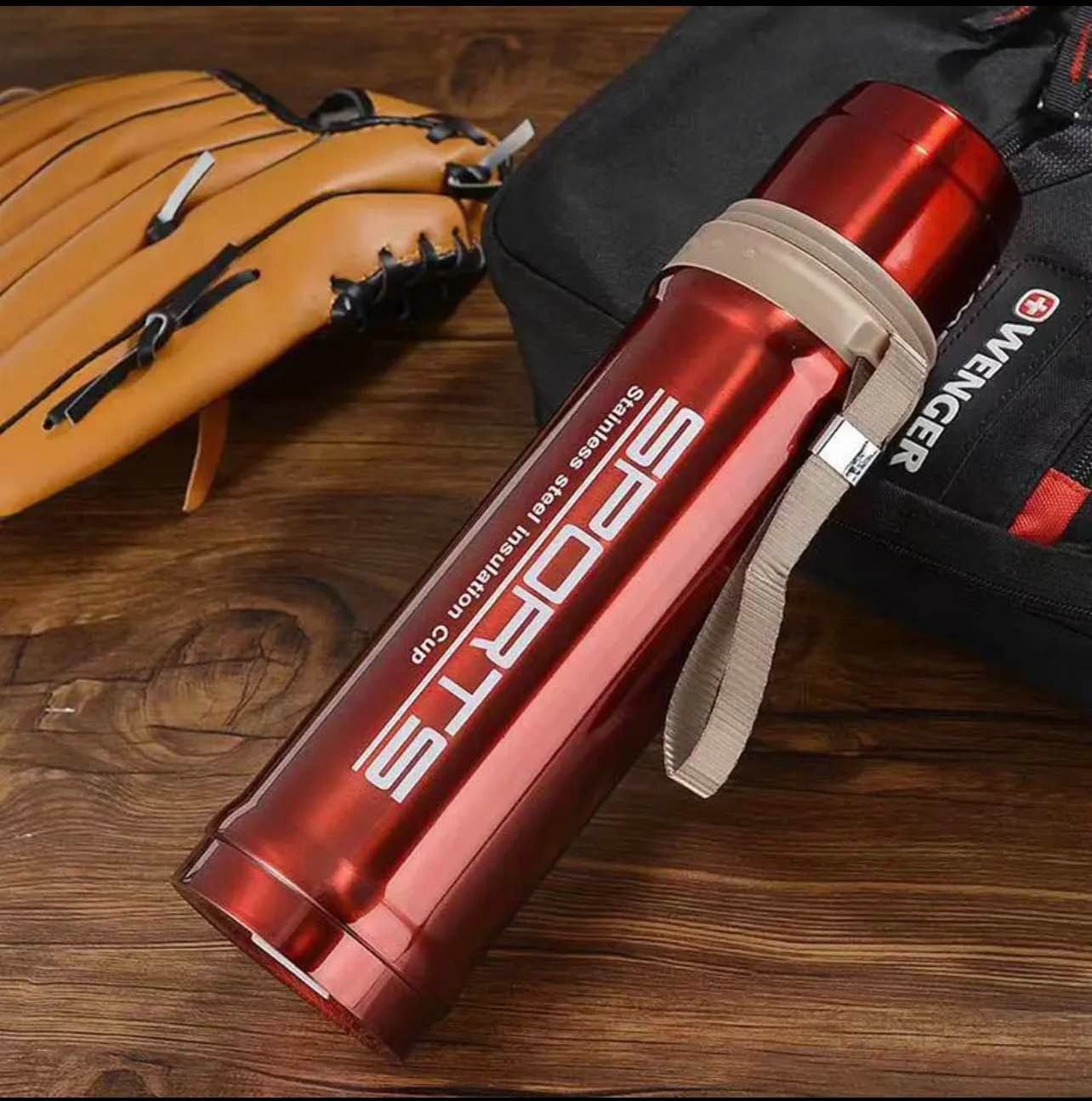 Sports Vacuum Flask Water Bottle 750ml Stainless Steel – Hot & Cold - Image 5