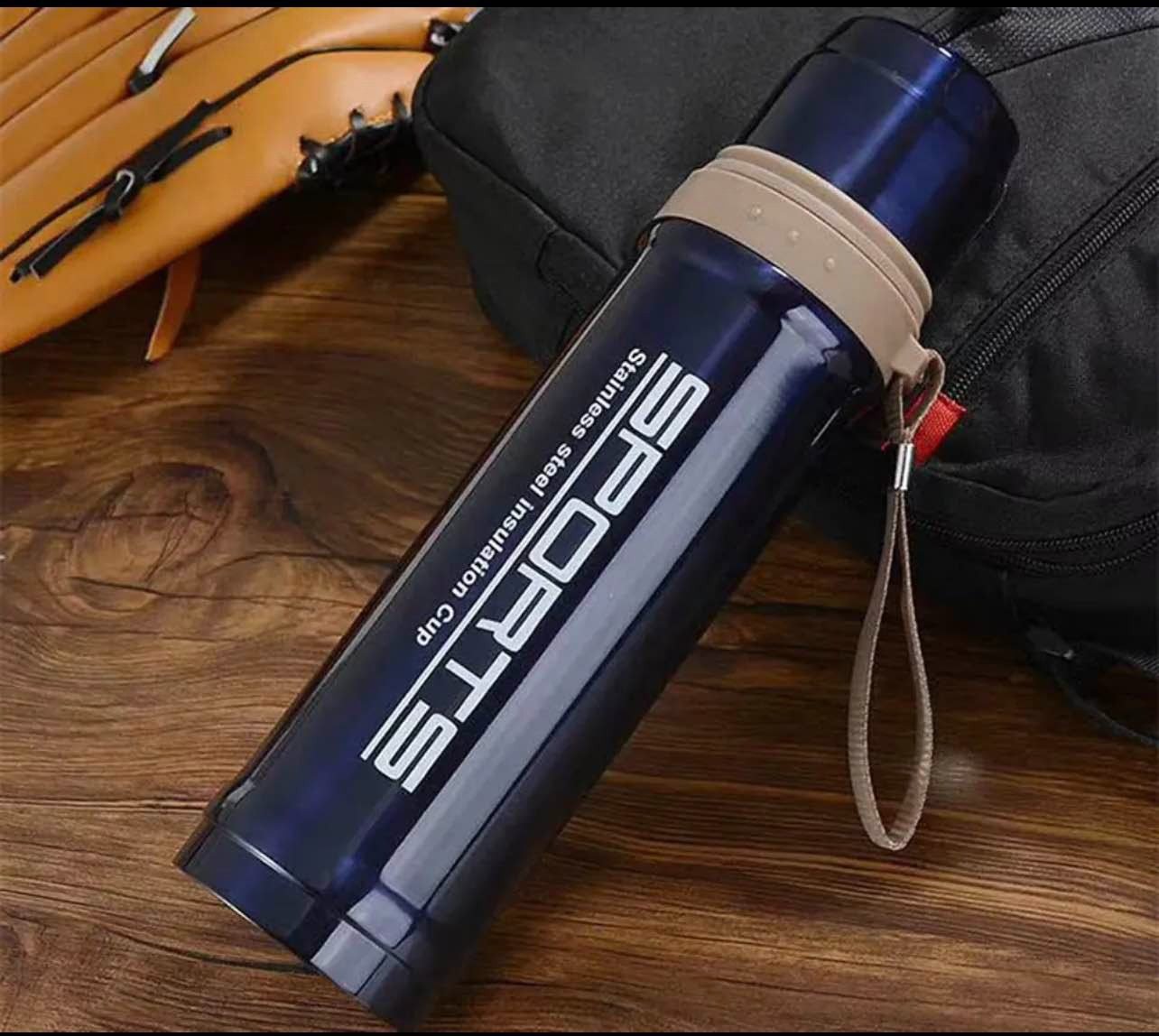 Sports Vacuum Flask Water Bottle 750ml Stainless Steel – Hot & Cold - Image 4