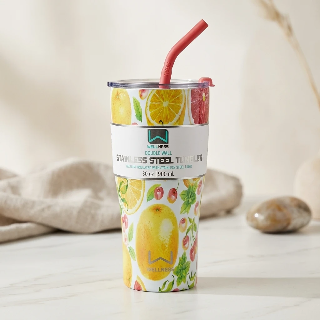 WEELNESS Double Wall Tumbler (900ml) - Image 3